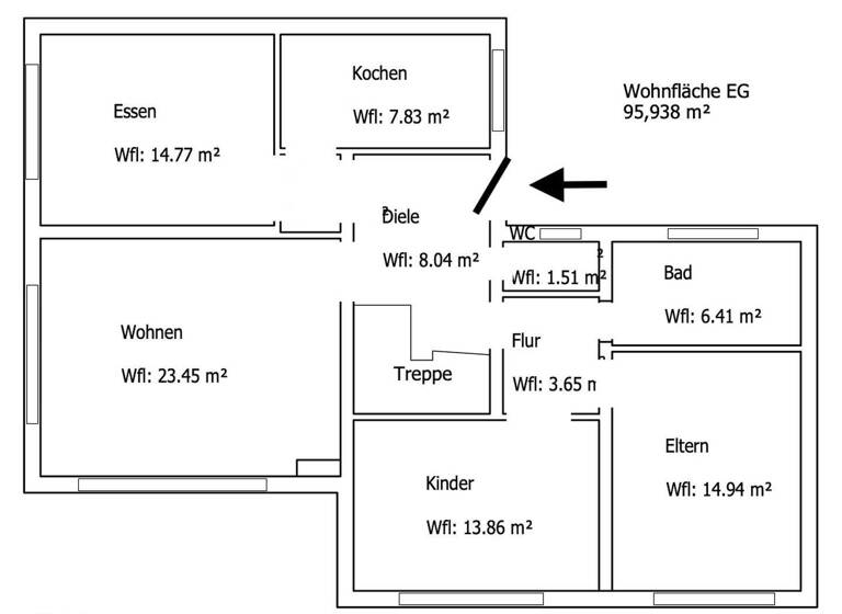Einfamilienhaus zum Kauf 399.000 € 6 Zimmer 136 m² 730 m² Grundstück Hohackerstraße 21 Berghaupten 77791