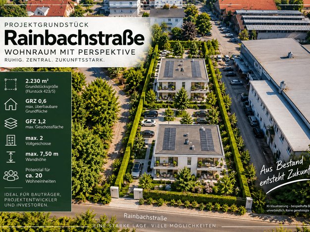Grundstück zum Kauf 1.490.000 € 2.232 m² Grundstück frei ab sofort Rainbachstraße 13 Haag Haag i.OB 83527