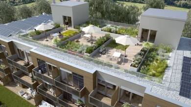 Wohnung zum Kauf - Neubau provisionsfrei 453.800 € 3 Zimmer 73,2 m² 1. Geschoss Gebrachinger Weg Großberg Pentling 93080