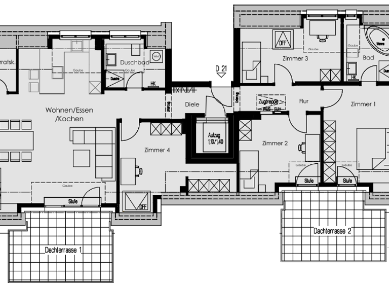 Haus zum Kauf - Erstbezug provisionsfrei 965.000 € 5 Zimmer 140 m² frei ab sofort Biebrich Wiesbaden 65203