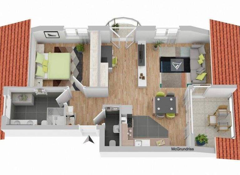 Wohnung zum Kauf 219.000 € 2,5 Zimmer 56,2 m² Oberstenfeld 71720
