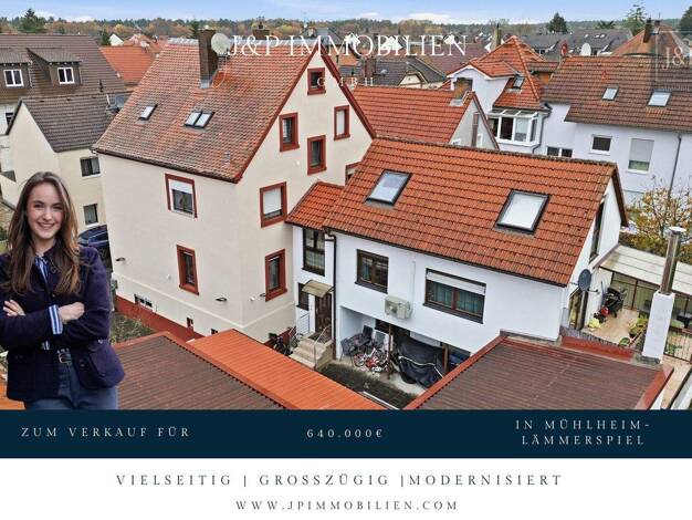 Mehrfamilienhaus zum Kauf 640.000 € 10 Zimmer 240 m² 405 m² Grundstück Lämmerspiel Mühlheim 63165