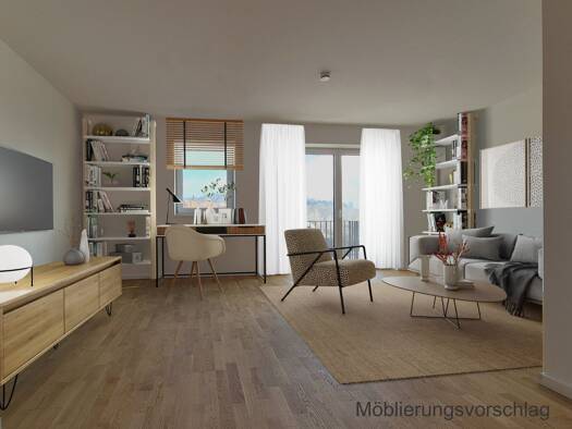 Wohnung zur Miete 598 € 2 Zimmer 59 m² Geschoss 2/3 frei ab sofort Kolpingstraße Freyung Freyung 94078