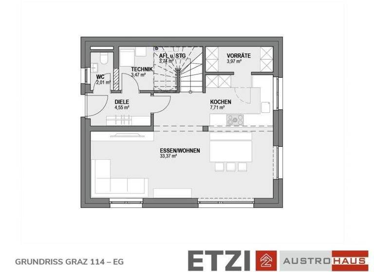 Grundstück zum Kauf provisionsfrei 379.725 € 607 m² Grundstück Taufkirchen an der Pram 4775
