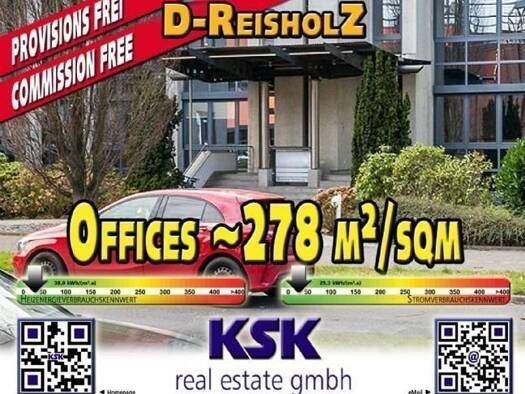 Bürogebäude zur Miete provisionsfrei 278 m² Bürofläche teilbar von 278 m² bis 1.900 m² Holthausen Düsseldorf 40589
