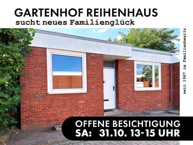 Reihenmittelhaus zum Kauf provisionsfrei 342.000 € 6 Zimmer 113 m² 232 m² Grundstück Westermannweg 13 C Marienwerder Hannover 30419