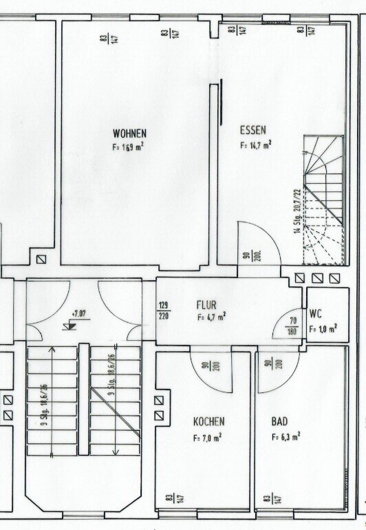 Maisonette zur Miete 540 € 3 Zimmer 90 m²<br/>Wohnfläche Tränkestraße 4 Blankenburg Blankenburg (Harz) 38889