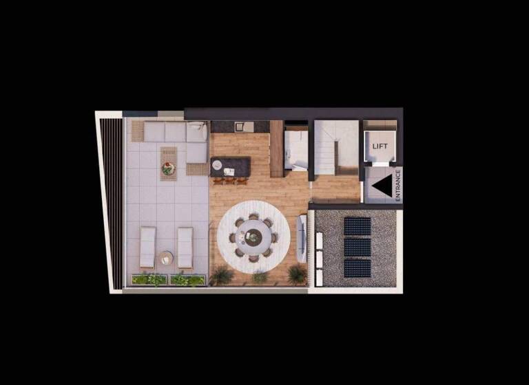 Wohnung zum Kauf 997.056 € 2 Zimmer 98 m² Okrug