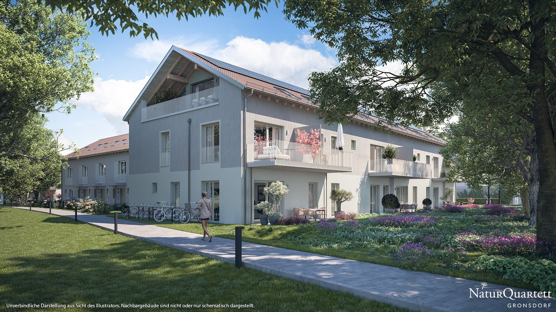 Wohnung zum Kauf provisionsfrei 540.000 € 2 Zimmer 46,1 m²<br/>Wohnfläche 1.<br/>Geschoss Peter-Wolfram-Straße 28 Gronsdorf Haar 85540