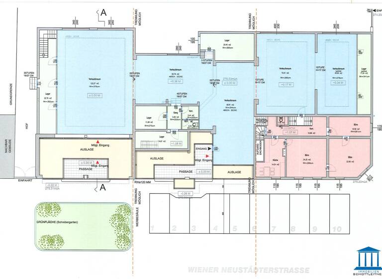 Ladenfläche zur Miete 4.000 € 375 m² Verkaufsfläche Sollenau 2601