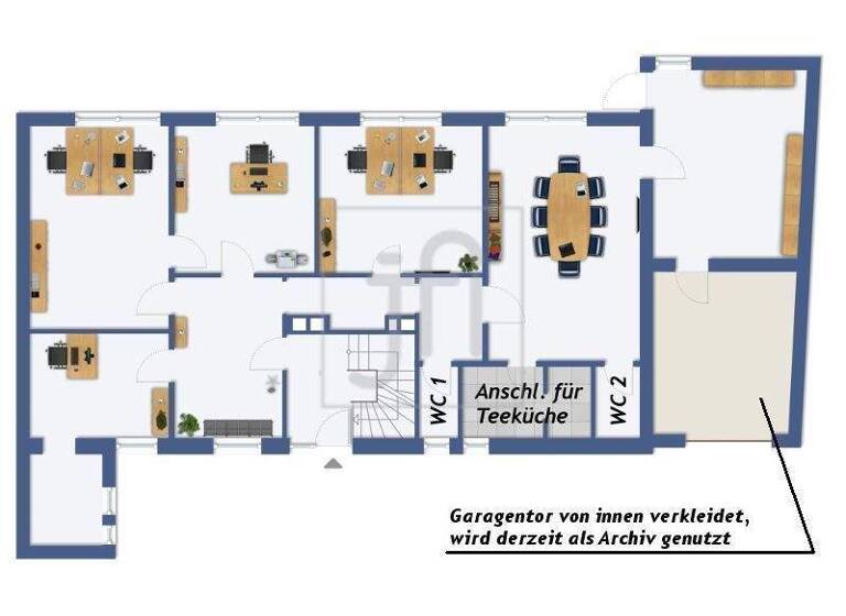 Bürofläche zur Miete 1.190 € 144 m² Bürofläche Leer Leer (Ostfriesland) 26789