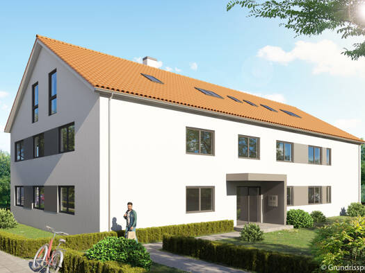 Wohnung zur Miete - Erstbezug 1.350 € 4 Zimmer 120,7 m² Geschoss 1/4 frei ab sofort Am Erasmusfeld 11 Wertingen Wertingen 86637