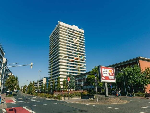 Wohnung zur Miete 492 € 2 Zimmer 52,1 m² 15. Geschoss frei ab 06.11.2025 Zollhofstraße 4 Mitte Ludwigshafen am Rhein 67061