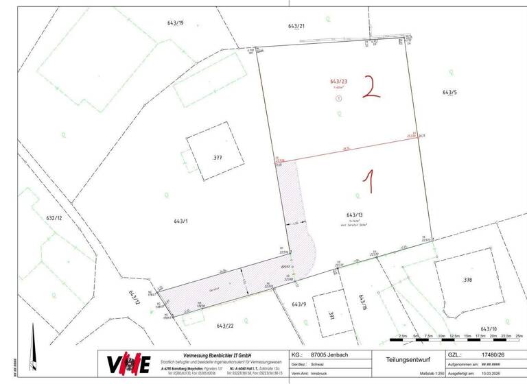 Grundstück zum Kauf 490.000 € 742 m² Grundstück Jenbach 6200