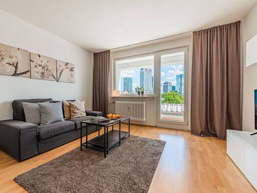 Wohnung zur Miete 1.990 € 2 Zimmer 45 m² 8. Geschoss frei ab 01.01.2026 Westend-Süd Frankfurt am Main 60323