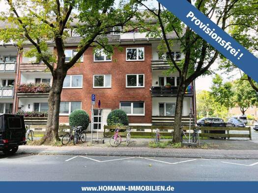Wohnung zum Kauf provisionsfrei 289.500 € 3 Zimmer 70 m² 2. Geschoss Geist Münster 48151