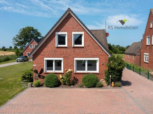 Einfamilienhaus zur Miete 750 € 3 Zimmer 110 m² 350 m² Grundstück Dornumergrode Dornum 26553