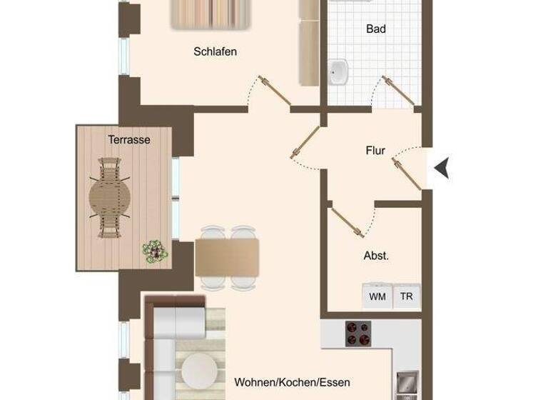 Wohnung zum Kauf - Erstbezug 255.000 € 2 Zimmer 61,6 m² Haste Osnabrück 49090