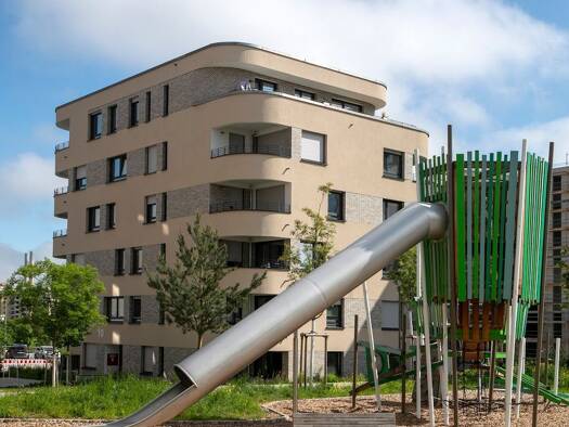 Wohnung zur Miete - Erstbezug nur mit Wohnberechtigungsschein 537 € 2 Zimmer 59,7 m² EG frei ab 01.10.2026 Manfred-Weinmann-Ring 10 Neckargartach Heilbronn 74078