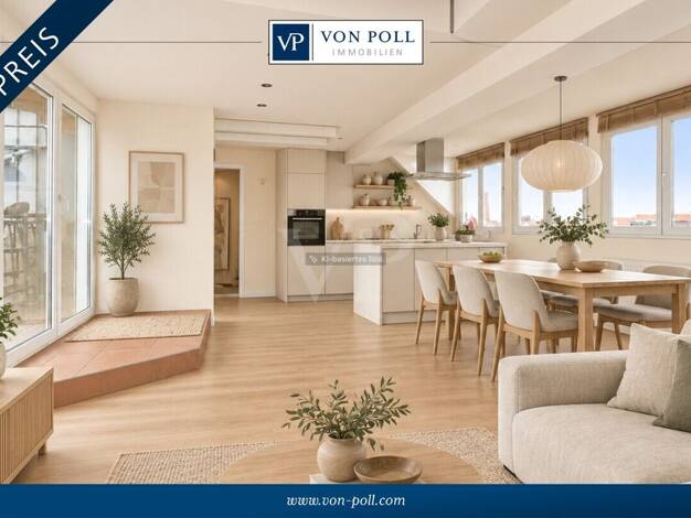 Wohnung zum Kauf 365.000 € 3 Zimmer 112,2 m² 6. Geschoss Rabus Nürnberg 90459