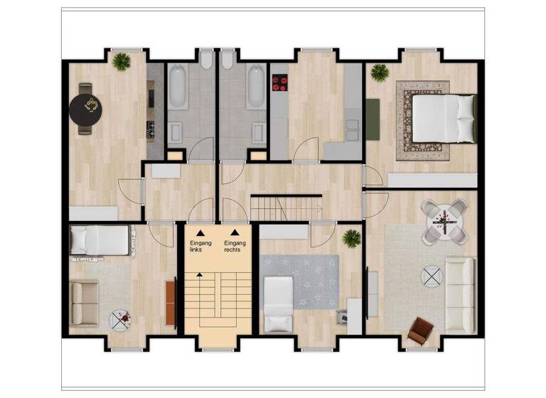 Wohnung zum Kauf 229.000 € 5 Zimmer 101,9 m² 4. Geschoss Stadtmitte Recklinghausen 45657