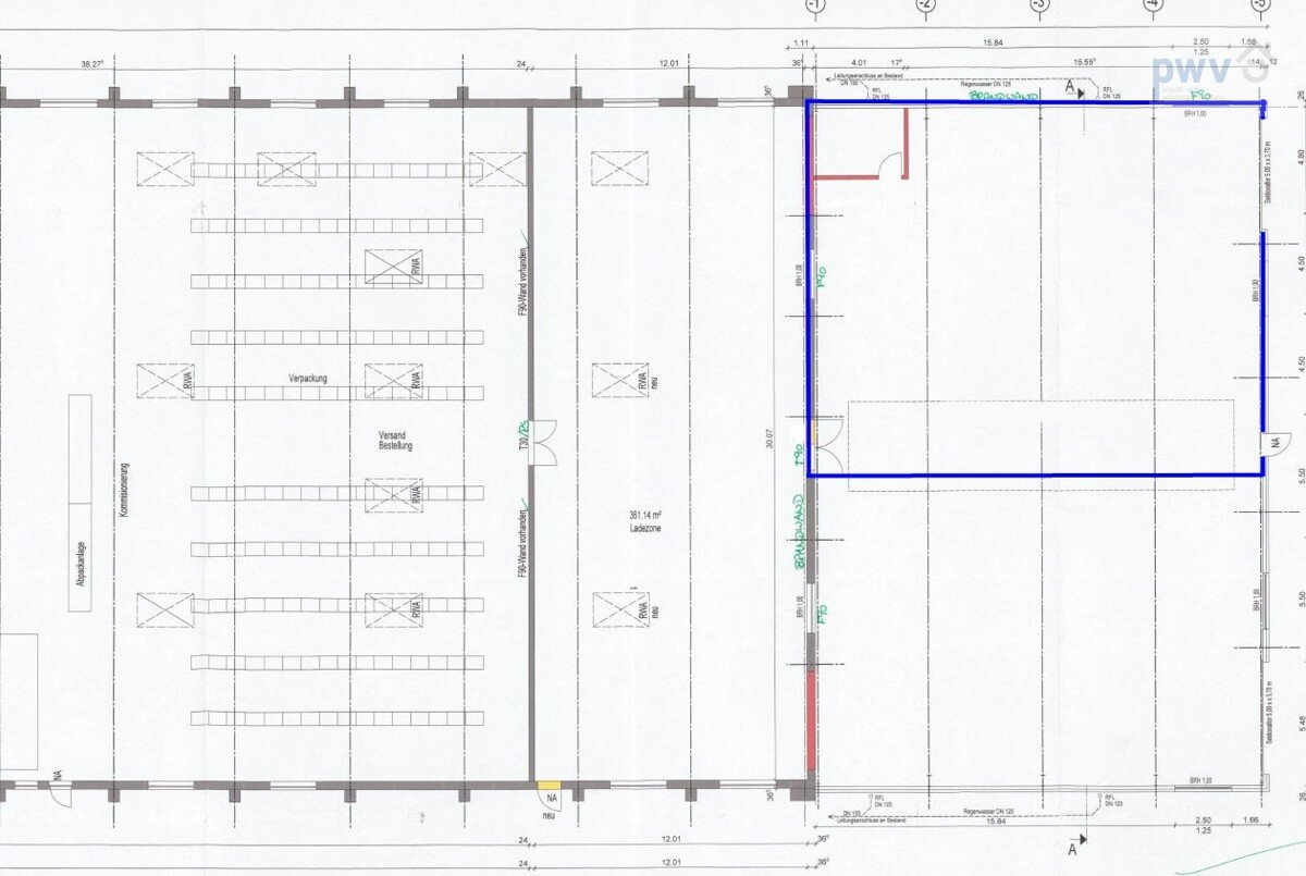 Lagerhalle zur Miete 1.425 € 300 m²<br/>Lagerfläche Uthwerdum Südbrookmerland 26624