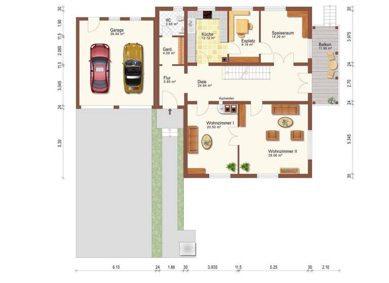 Einfamilienhaus zum Kauf provisionsfrei 860.000 € 8 Zimmer 276 m² 929 m² Grundstück Burbach Marxzell 76359