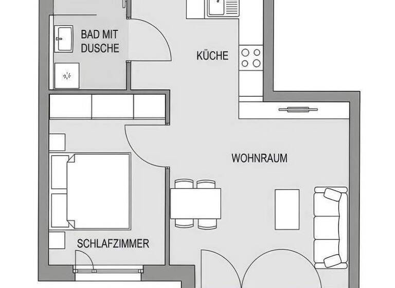 Wohnung zum Kauf 303.333 € 2 Zimmer 50 m² 1. Geschoss frei ab sofort Wien 1140
