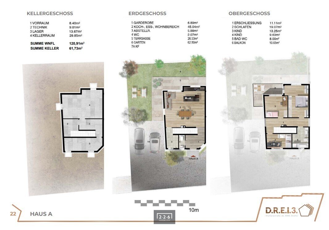 Haus zur Miete 2.178 € 4 Zimmer 120,9 m²<br/>Wohnfläche Axams 6094