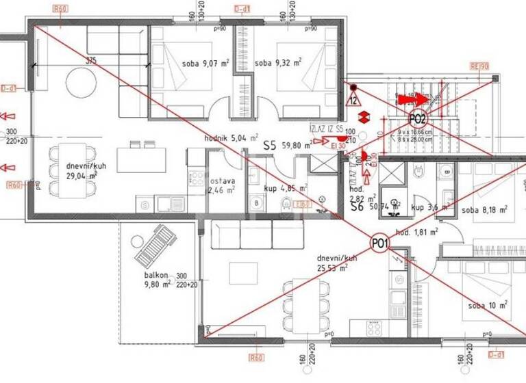 Wohnung zum Kauf 360.000 € 4 Zimmer 73 m² Okrug