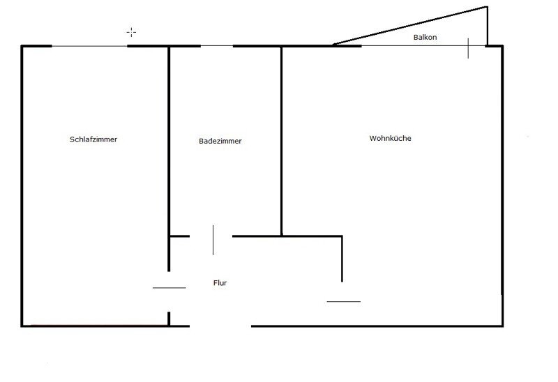 Wohnung zur Miete 337 € 1,5 Zimmer 32,1 m²<br/>Wohnfläche 28.01.2025<br/>Verfügbarkeit Breslauer Straße 26 Düsternort - Bezirk 7 Delmenhorst 27755