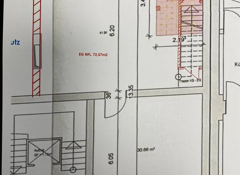 Bürofläche zur Miete 12 € 2 Zimmer 72,6 m² Bürofläche Bad Reichenhall 83435