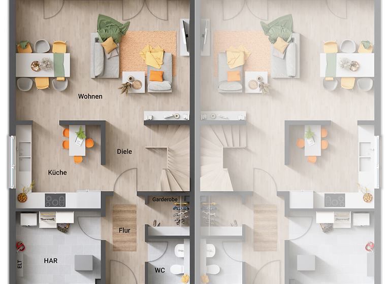 Haus zum Kauf - Erstbezug provisionsfrei 366.225 € 4 Zimmer 128 m² 300 m² Grundstück Oedt Grefrath 47929