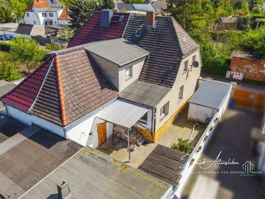 Doppelhaushälfte zum Kauf 119.000 € 4 Zimmer 107,5 m² 857 m² Grundstück Osterweddingen 39171