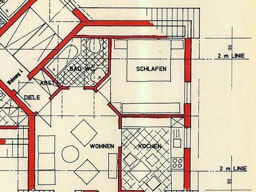 Wohnung zur Miete 460 € 2 Zimmer 50 m² frei ab 01.10.2026 Fellerich Tawern 54456