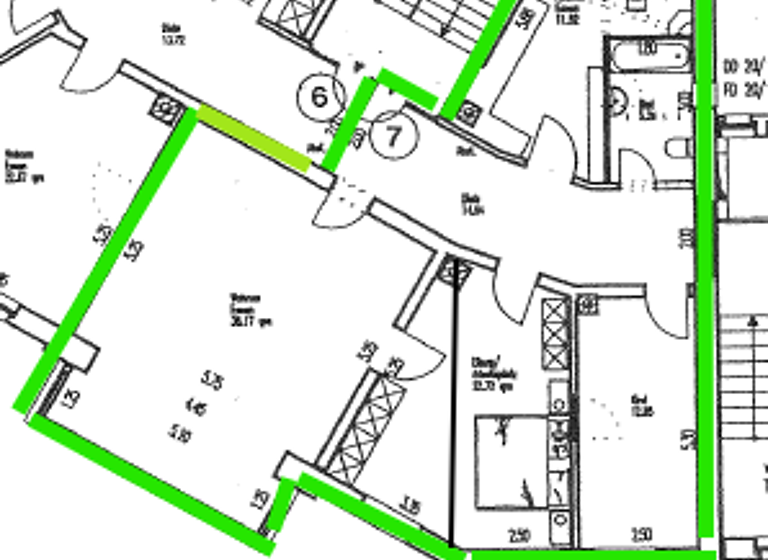 Wohnung zur Miete 425 € 4 Zimmer 111 m² frei ab sofort Bärensteiner Str. 1 Annaberg Annaberg-Buchholz 09456