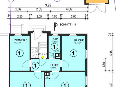 Wohnung zum Kauf 209.000 € 3 Zimmer 70 m² Rastatt 76437