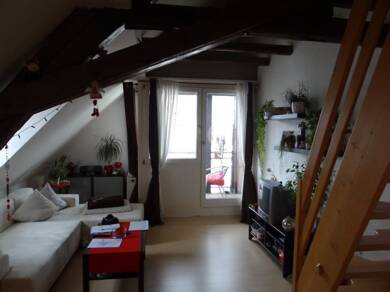 Studio zur Miete 460 € 1,5 Zimmer 35 m² Dachgeschoss, 3. Geschoss Eberstadt Eberstadt 74246