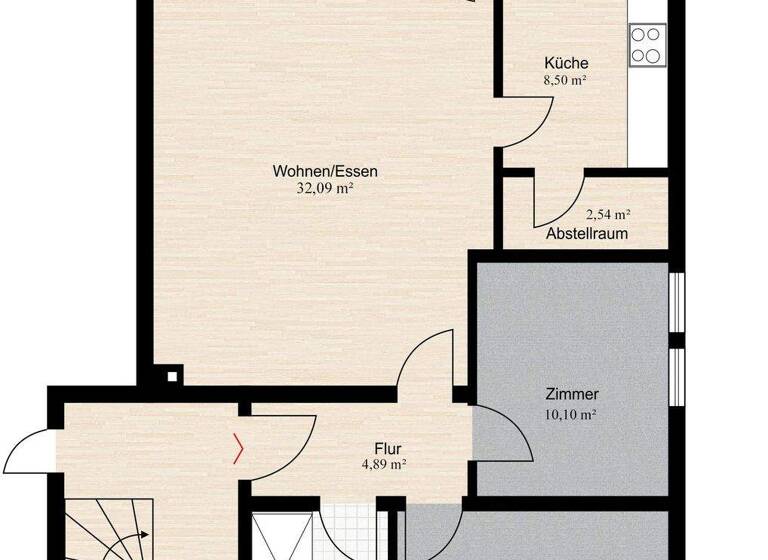 Wohnung zum Kauf 195.000 € 3 Zimmer 80 m² Merzig 66663