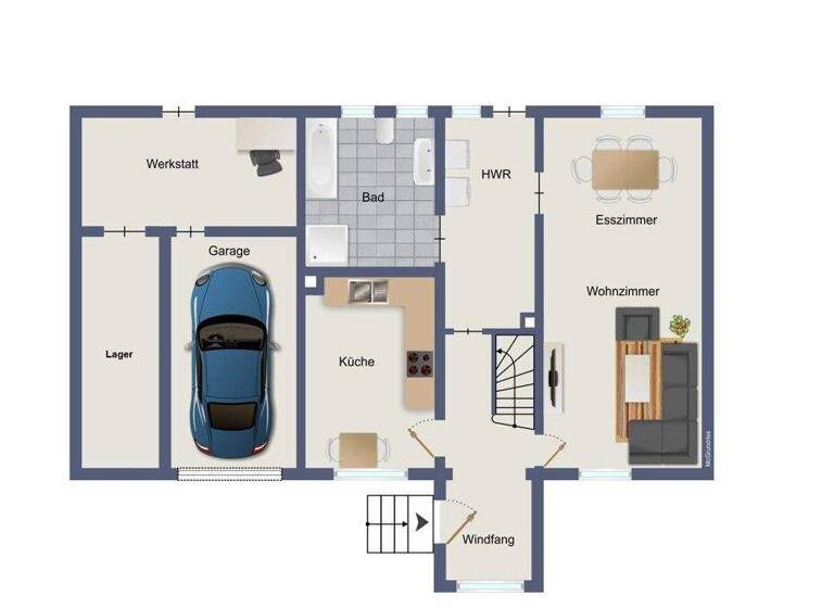 Einfamilienhaus zum Kauf 185.000 € 5 Zimmer 140 m² 785 m² Grundstück Hintersteinau Steinau an der Straße 36396
