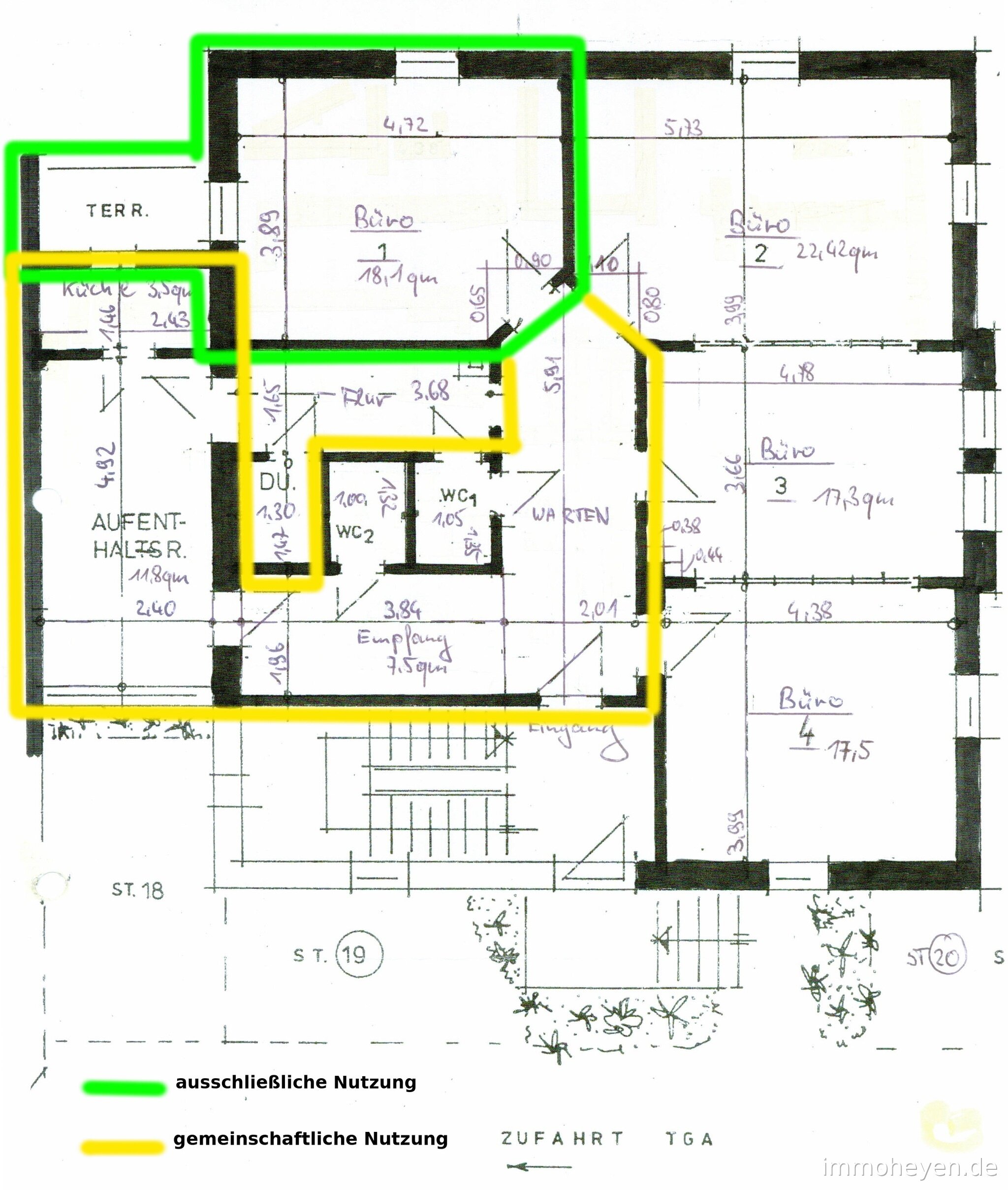 Praxis zur Miete 240 € 1 Zimmer 30 m²<br/>Bürofläche Wangen Wangen 88239