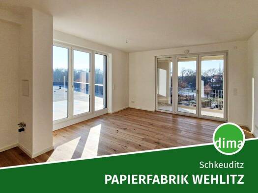 Wohnung zur Miete - Erstbezug 921 € 2 Zimmer 72,5 m² 2. Geschoss Fabrikstraße 39 Schkeuditz 04435