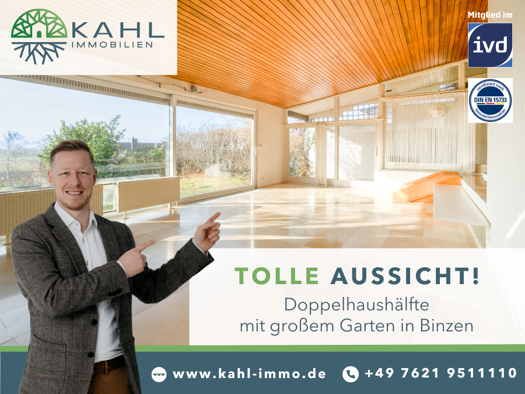 Doppelhaushälfte zum Kauf 498.000 € 3,5 Zimmer 155 m² 1.100 m² Grundstück Binzen 79589