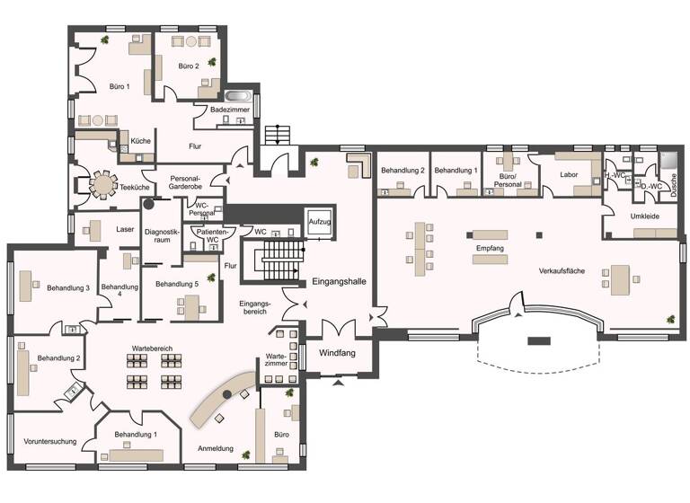 Büro zum Kauf 1.449.000 € 42 Zimmer 1.549,4 m² Bürofläche Marktredwitz 95615