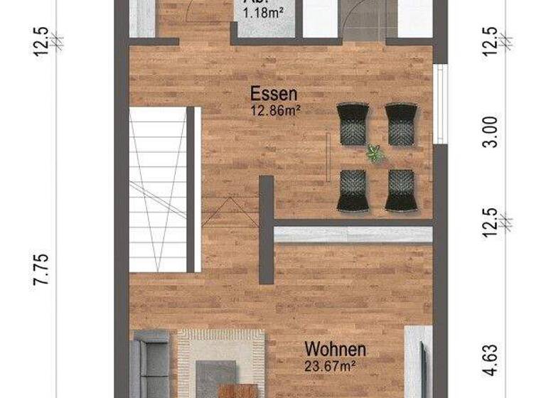 Reihenendhaus zum Kauf 585.000 € 5 Zimmer 142,5 m² 300 m² Grundstück Oststadt Pforzheim 75177