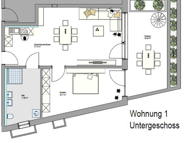 Wohnung zum Kauf - Neubau provisionsfrei 497.980 € 2 Zimmer 78,2 m² Friedrichshafen Friedrichshafen 88045