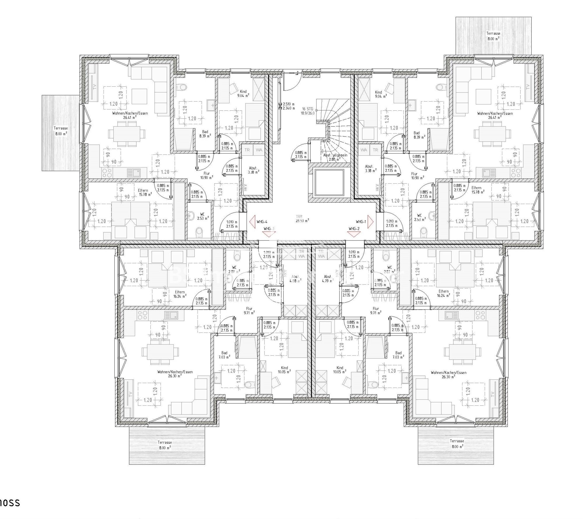 Wohnung zum Kauf 225.000 € 3 Zimmer 79 m²<br/>Wohnfläche Dörpen Dörpen 26892