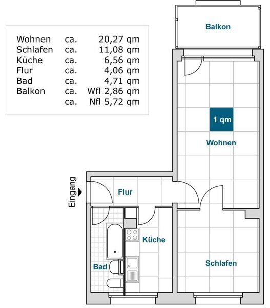 Wohnung zur Miete 349 € 2 Zimmer 48,4 m²<br/>Wohnfläche 4.<br/>Geschoss 18.12.2024<br/>Verfügbarkeit Bergfelderweg 5 Seidnitz (Dobritzer Str.) Dresden 01237