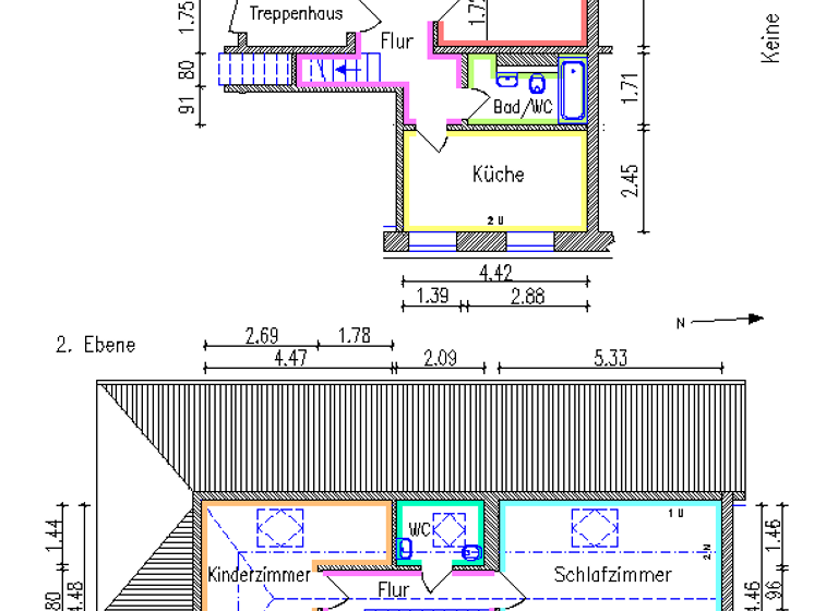 Wohnung zur Miete 476 € 3 Zimmer 81,3 m² 3. Geschoss Yorckstr. 23 Sonnenberg Chemnitz 09130