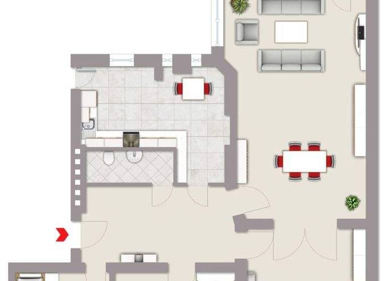 Wohnung zum Kauf 1.550.000 € 5 Zimmer 206,3 m² 2. Geschoss Halensee Berlin 10711